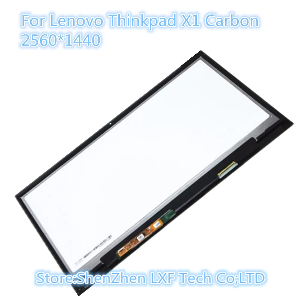 14" Full LCD Display Touch Screen Assembly LP140QH1-SPA2 with Touch For Lenovo Thinkpad X1 Carbon 00HN829 2560X1440
14" Full LCD Display Touch Screen Assembly LP140QH1-SPA2 with Touch For Lenovo Thinkpad X1 Carbon 00HN829 2560X1440