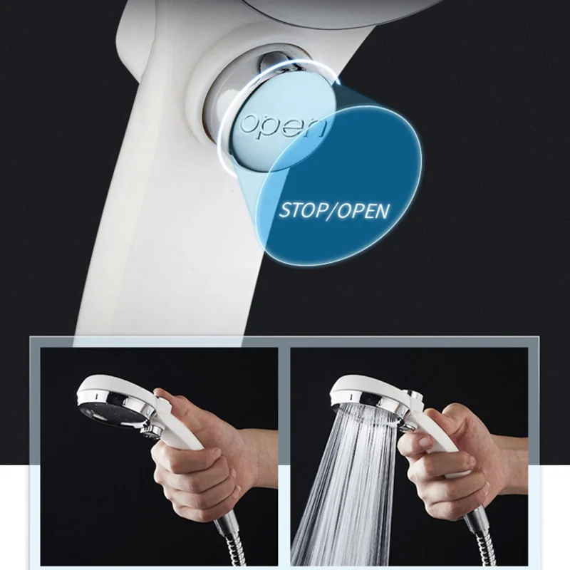 Handheld Shower Head High Pressure with ON/OFF Pause Switch Water Saving Japanese Single Shower Head
Handheld Shower Head High Pressure with ON/OFF Pause Switch Water Saving Japanese Single Shower Head