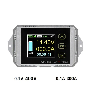VAT4300 400V 300A Wireless voltage and current meter Car battery monitoring 12V 24V 48V battery Coulomb counter VA meter
VAT4300 400V 300A Wireless voltage and current meter Car battery monitoring 12V 24V 48V battery Coulomb counter VA meter