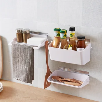 Kitchen rack wall hanging spice rack bathroom toilet towel toiletries storage rack 3-piece set wx10291105
Kitchen rack wall hanging spice rack bathroom toilet towel toiletries storage rack 3-piece set wx10291105