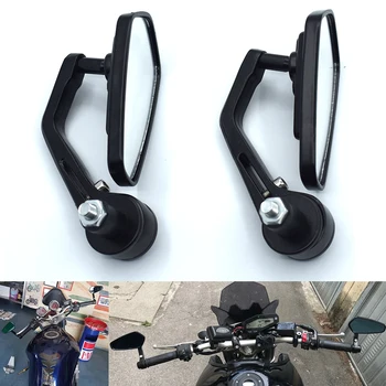 Universal motorcycle handle bar end mirror black 7/8" 22mm for kawasaki suzuki honda yamaha KTM Ducati BMW Aprilia Triumph
Universal motorcycle handle bar end mirror black 7/8" 22mm for kawasaki suzuki honda yamaha KTM Ducati BMW Aprilia Triumph