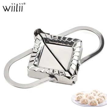 Stainless Steel Dumpling Maker For Pie Ravioli Dumpling Mould Wrapper Dough Cutter Pastry Mold Kitchen Cooking Accessories
Stainless Steel Dumpling Maker For Pie Ravioli Dumpling Mould Wrapper Dough Cutter Pastry Mold Kitchen Cooking Accessories