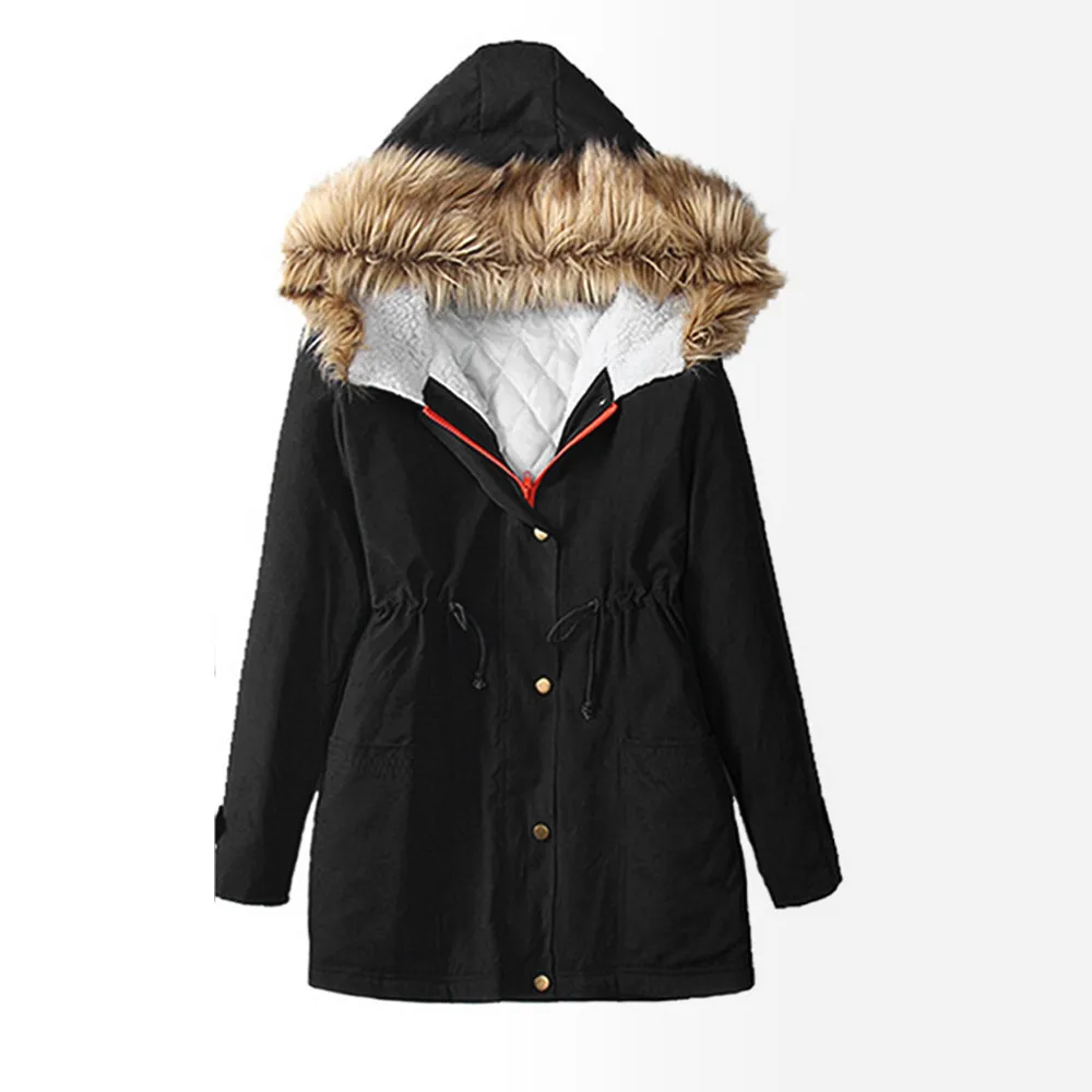 2017 Warm Winter Womens Slim Fit Parka Casual Outwear Military Hooded Thick Coat Women's Cotton Padded Long Jackets Coats XXL
2017 Warm Winter Womens Slim Fit Parka Casual Outwear Military Hooded Thick Coat Women's Cotton Padded Long Jackets Coats XXL
