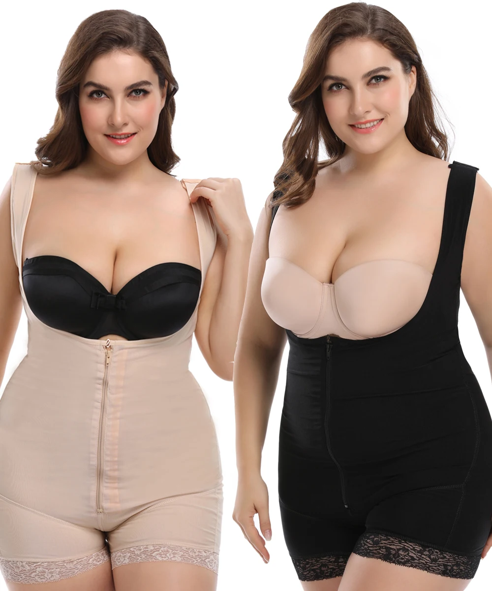 Butt Lift Tight Sculpting Body Shaper Fat Control Shapewear Full Body Bodysuits Women Sexy Underwear Slimming Shapewear (1)