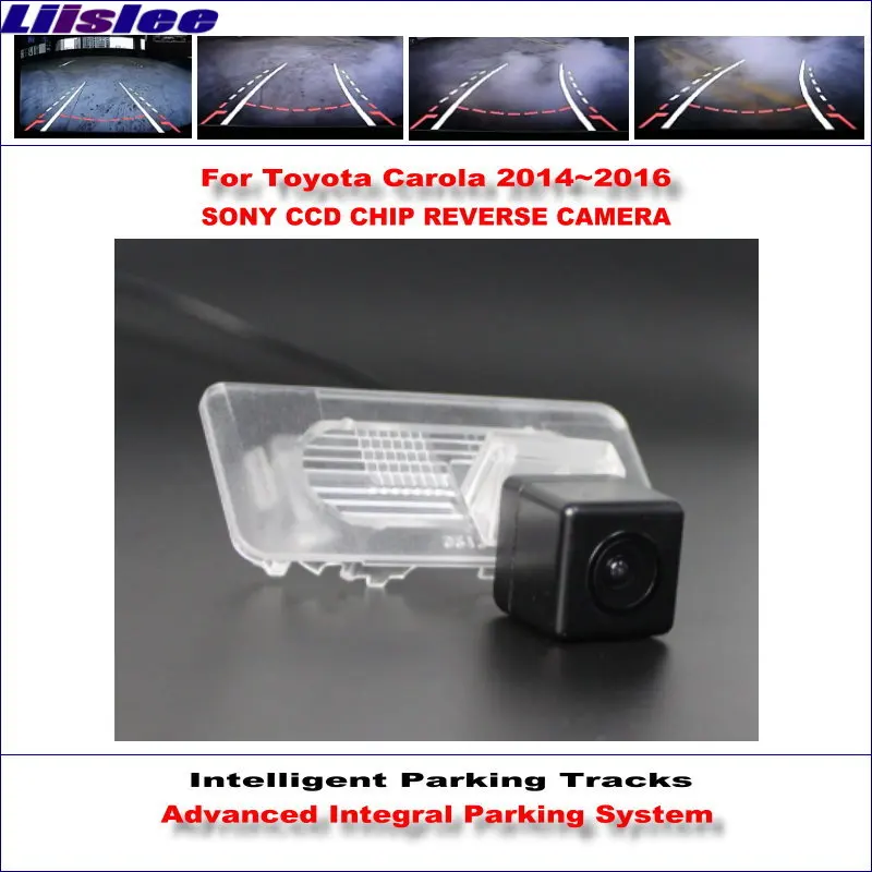 Liislee Dynamic Guidance Rear Camera For Toyota Carola 2014~2016 ( Russian Version ) HD 860 * 576 Parking Intelligentized
Liislee Dynamic Guidance Rear Camera For Toyota Carola 2014~2016 ( Russian Version ) HD 860 * 576 Parking Intelligentized