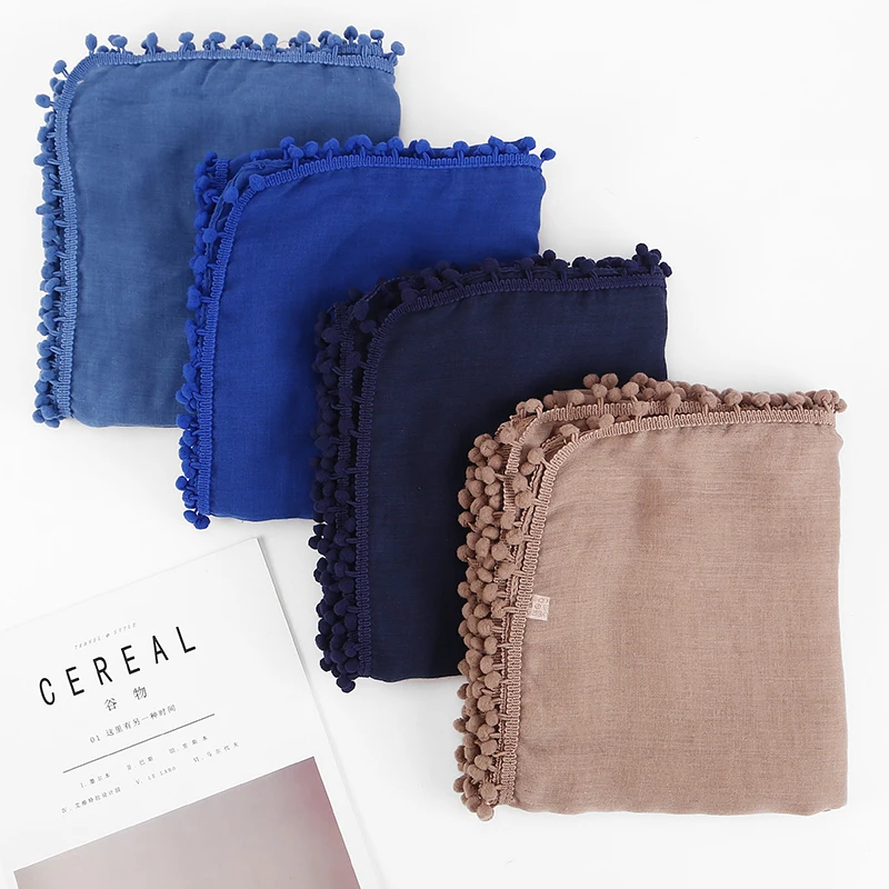 1 pc Women Cotton Scarf Pom Balls Winter Scarf plain ball shawls hijab muslim wrap headband 13 color scarves/scarf 180*80cm
1 pc Women Cotton Scarf Pom Balls Winter Scarf plain ball shawls hijab muslim wrap headband 13 color scarves/scarf 180*80cm