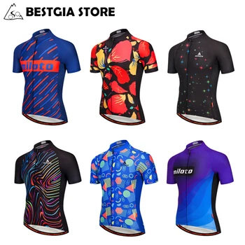 New Design Sky Blue Cycling Jersey Pro Team Short Sleeve Summer Racing Clothing Quick Dry MTB Road Cycling Men Jersey Shirt
New Design Sky Blue Cycling Jersey Pro Team Short Sleeve Summer Racing Clothing Quick Dry MTB Road Cycling Men Jersey Shirt