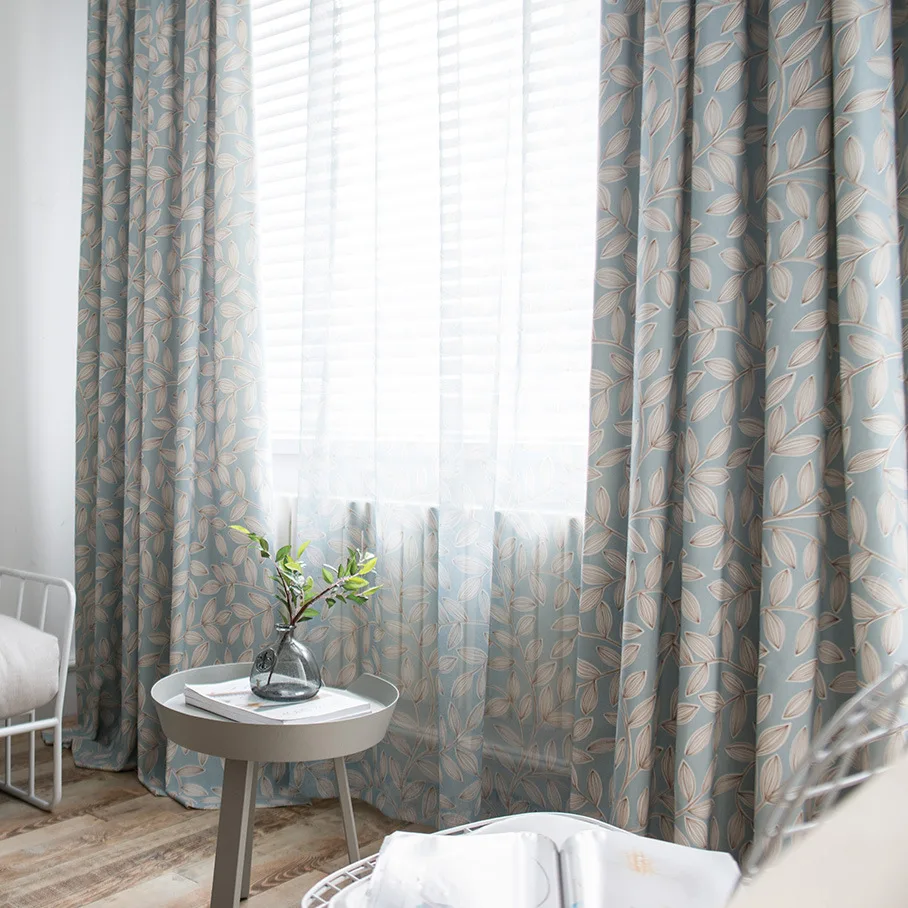 Blue Yellow Leaves Print Tulle Curtains for Living Room Customized Tulle Curtain On the Window Door Drapes for The Bedroom
Blue Yellow Leaves Print Tulle Curtains for Living Room Customized Tulle Curtain On the Window Door Drapes for The Bedroom