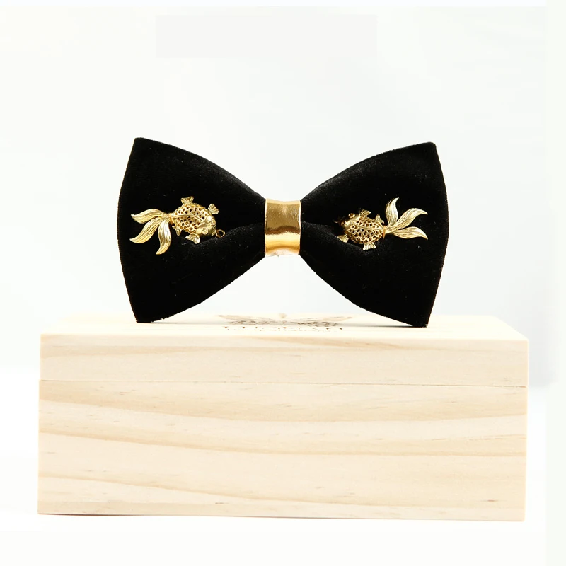 Luxury Bowties Adjustable Men's tie Multiuse metal fish decor groom Groomsmen Bow Tie Butterfly wedding gift suits accessories
Luxury Bowties Adjustable Men's tie Multiuse metal fish decor groom Groomsmen Bow Tie Butterfly wedding gift suits accessories