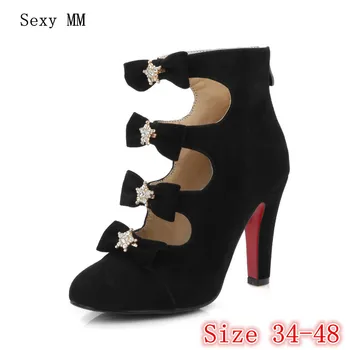 High Heels Women Pumps High Heel Shoes Stiletto Woman Party Wedding Shoes Kitten Heels Plus Size 34 - 40 41 42 43 44 45 46 47 48
High Heels Women Pumps High Heel Shoes Stiletto Woman Party Wedding Shoes Kitten Heels Plus Size 34 - 40 41 42 43 44 45 46 47 48