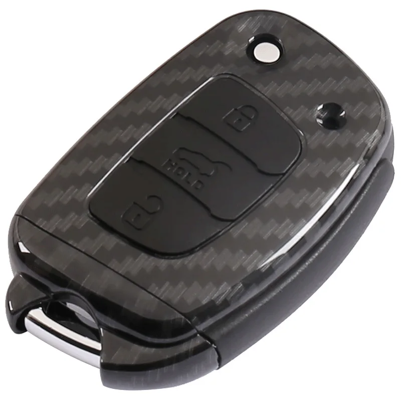 Carbon-Fiber-silicone-Remote-Car-Key-Case-Cover-For-Hyundai-IX25-IX35-I20-I30-I40-hb20 (3)