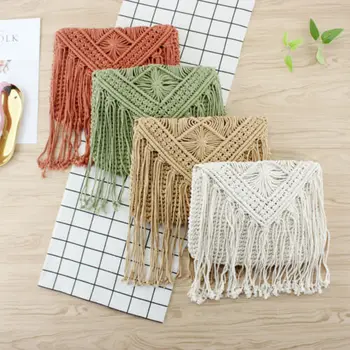 Wome Lady Girl's Island Hand-Woven Rattan Bag Straw Purse Handmade Tassel Crossbody Beach New Shopping Bags
Wome Lady Girl's Island Hand-Woven Rattan Bag Straw Purse Handmade Tassel Crossbody Beach New Shopping Bags