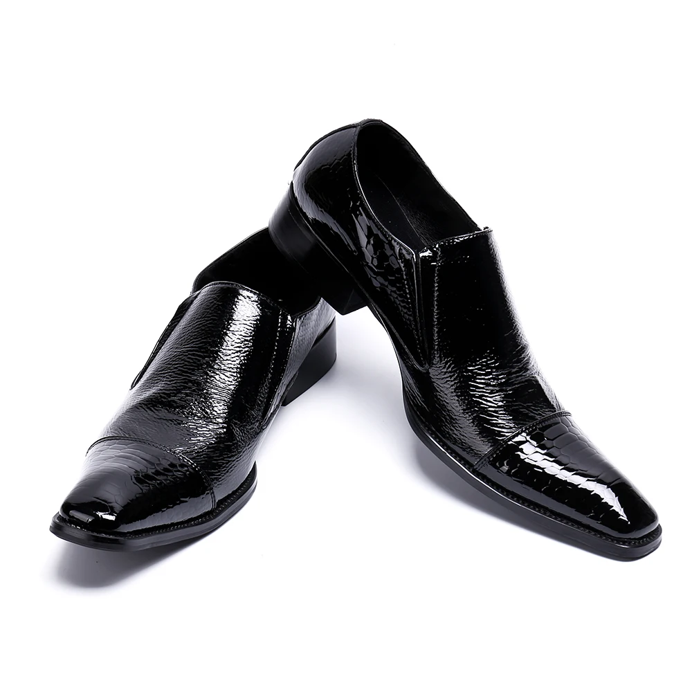 Men's Square toe dress shoes fashion black Bright Surface Oxfords shoes for men slip-on Brand Men Wedding shoes
Men's Square toe dress shoes fashion black Bright Surface Oxfords shoes for men slip-on Brand Men Wedding shoes