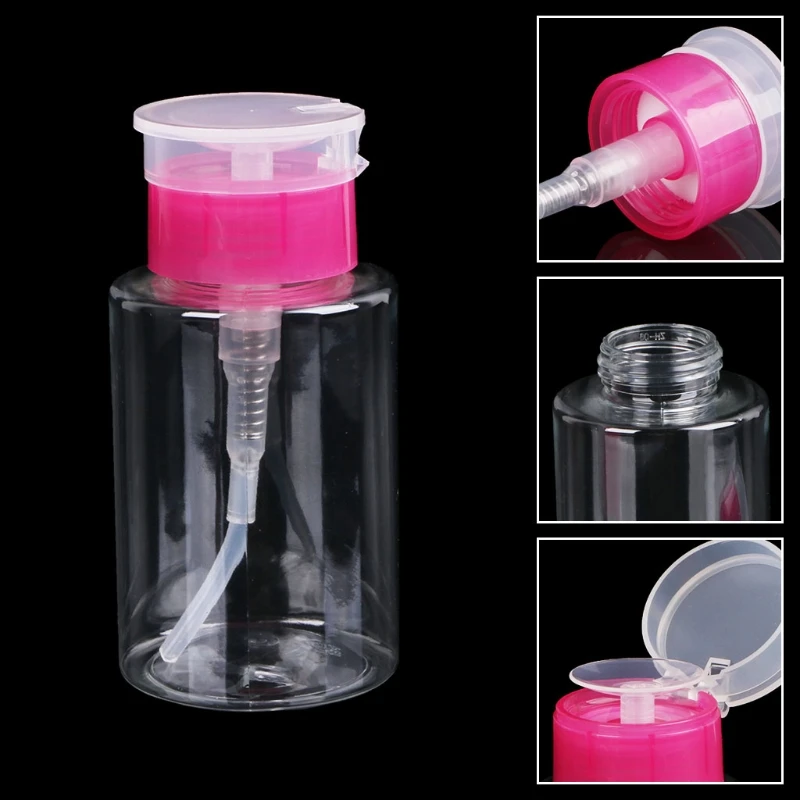 160ml Empty Pump Dispenser Liquid Gel Polish Remover Clean Bottle For Nail Art
160ml Empty Pump Dispenser Liquid Gel Polish Remover Clean Bottle For Nail Art