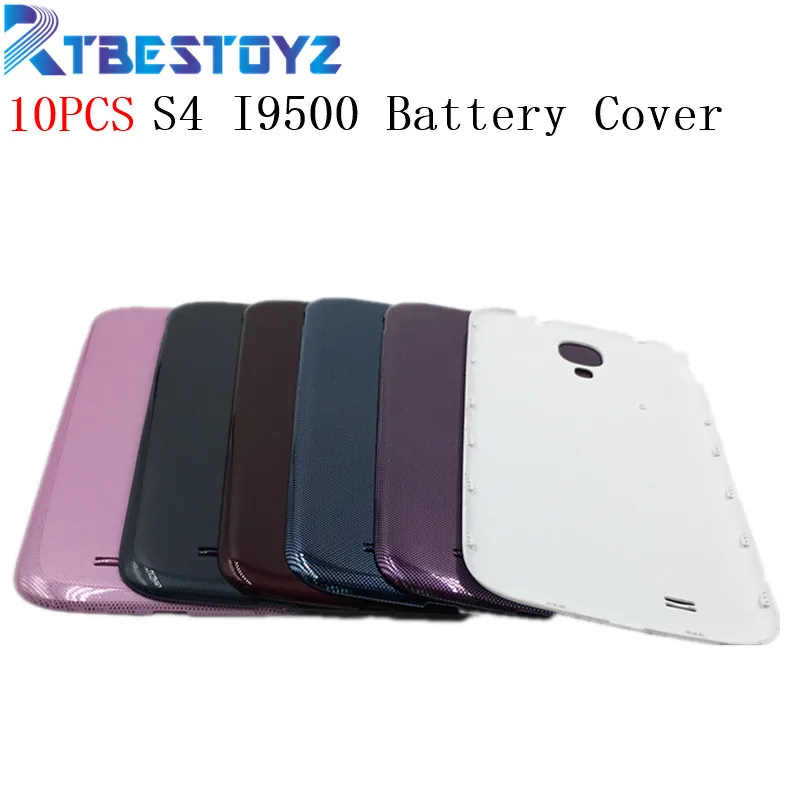 RTBESTOYZ 10PCS/Lot I9500 Back Cover Battery Door Housing Case For Samsung Galaxy S4 i9500 i9505 i337 | Мобильные телефоны и