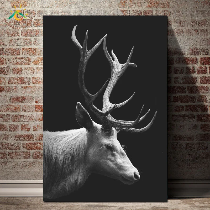 Black and White Poster Sika Deer Wall Prints Modern Pop Art Scroll Canvas Painting Poster Wall Pictures Home Decoration Framed
Black and White Poster Sika Deer Wall Prints Modern Pop Art Scroll Canvas Painting Poster Wall Pictures Home Decoration Framed