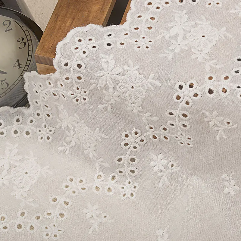 New Arrival 6Yds/lot 23cm Cotton Lace Fabric Embroidered Cloth Fabric DIY Manual Skirt Material W327
New Arrival 6Yds/lot 23cm Cotton Lace Fabric Embroidered Cloth Fabric DIY Manual Skirt Material W327