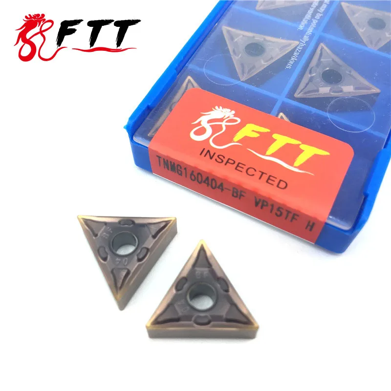 TNMG160404 BF VP15TF External Turning Tools Carbide Insert High Quality Lathe Cutter Tool Tokarnyy Turning Insert
TNMG160404 BF VP15TF External Turning Tools Carbide Insert High Quality Lathe Cutter Tool Tokarnyy Turning Insert