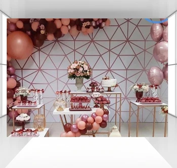 Geometric shape background photography backdrops baby children birthday party decoration wallpaper table dessert CZ-161
Geometric shape background photography backdrops baby children birthday party decoration wallpaper table dessert CZ-161