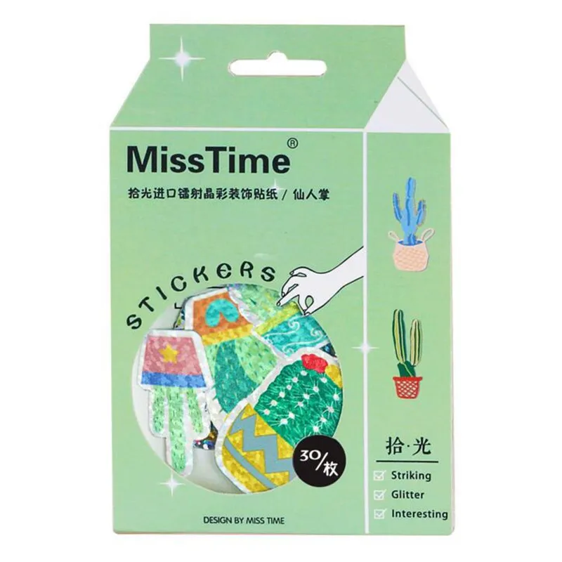 30 pcs/pack Green Cactus Plant Decorative Washi Stickers Animals Cat Dog Scrap booking Label Diary Stationery Album Stickers
30 pcs/pack Green Cactus Plant Decorative Washi Stickers Animals Cat Dog Scrap booking Label Diary Stationery Album Stickers