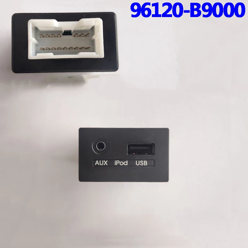 Original OEM 96120B9000 USB reader auxiliary port adapter for HYUNDAI 2014-2018 i10
Original OEM 96120B9000 USB reader auxiliary port adapter for HYUNDAI 2014-2018 i10