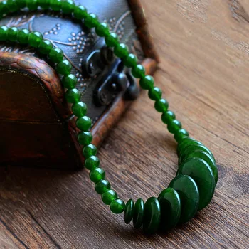 Natural Dark JasperTower Chian Round Beads Necklace Jewelry Fine Beaded Necklace Jewelry For Women Gift With Certificate
Natural Dark JasperTower Chian Round Beads Necklace Jewelry Fine Beaded Necklace Jewelry For Women Gift With Certificate