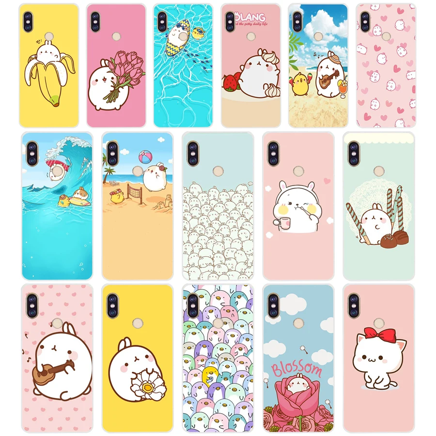 70 ZX Kawaii Molang Cartoon Anime dog cat TPU Soft Silicone Phone Case for Xiaomi Redmi Note 4 4X 5 7 6 pro plus a2 lite Cover
70 ZX Kawaii Molang Cartoon Anime dog cat TPU Soft Silicone Phone Case for Xiaomi Redmi Note 4 4X 5 7 6 pro plus a2 lite Cover