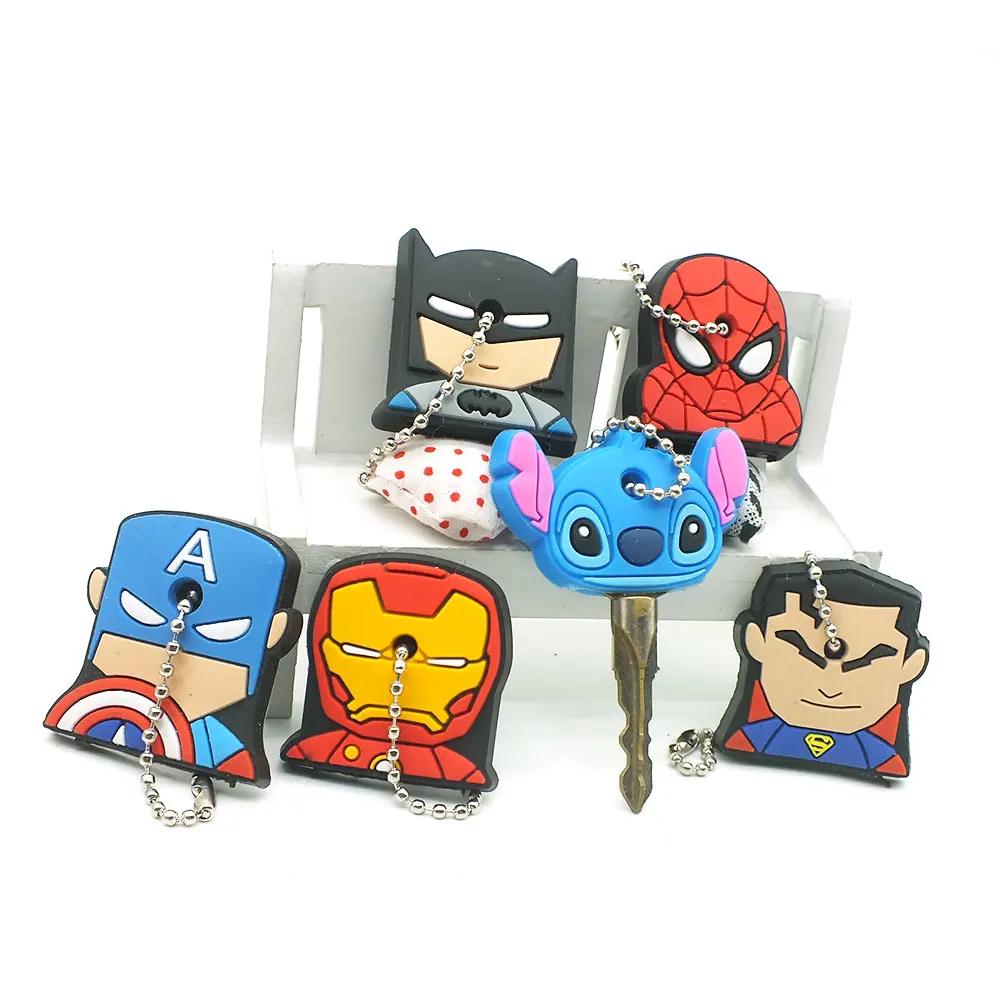 CHXINHNS 2019 Cartoon Silicone Keychain Cute Anime Bag Key Caps Spiderman Ironman Batman Hulk Thor Antman Superhero Key Cover
CHXINHNS 2019 Cartoon Silicone Keychain Cute Anime Bag Key Caps Spiderman Ironman Batman Hulk Thor Antman Superhero Key Cover