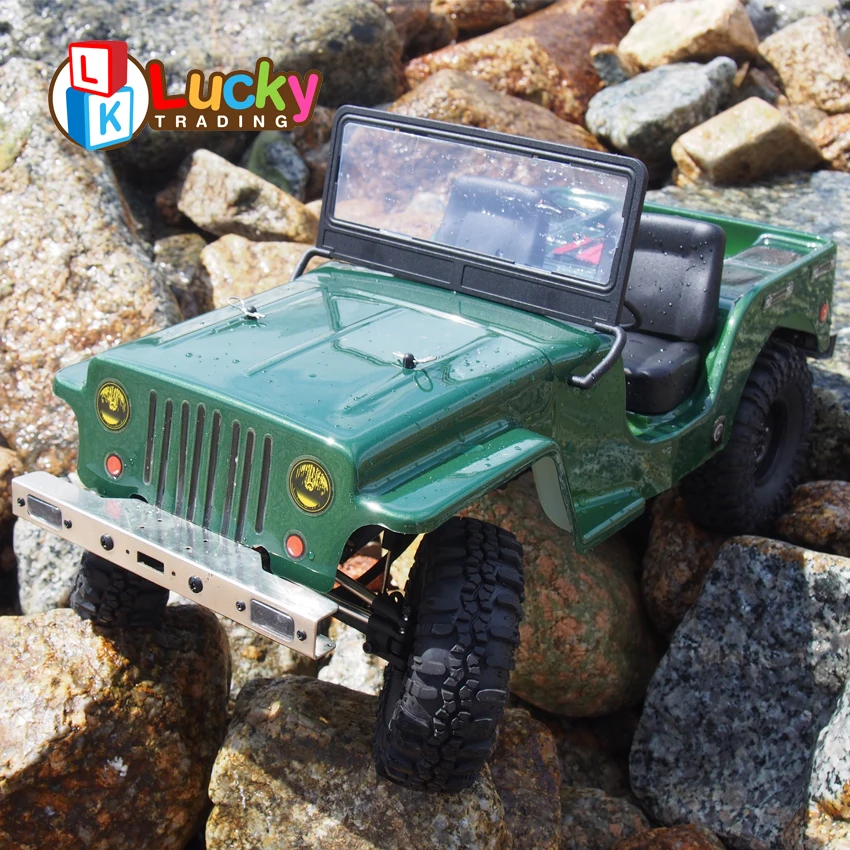 Professional Powerful High Speed 4 Wheel Drive RC Jeep Car 1:10 Remote Control Jeep Car wltoys uzaktan kumandali araba
Professional Powerful High Speed 4 Wheel Drive RC Jeep Car 1:10 Remote Control Jeep Car wltoys uzaktan kumandali araba