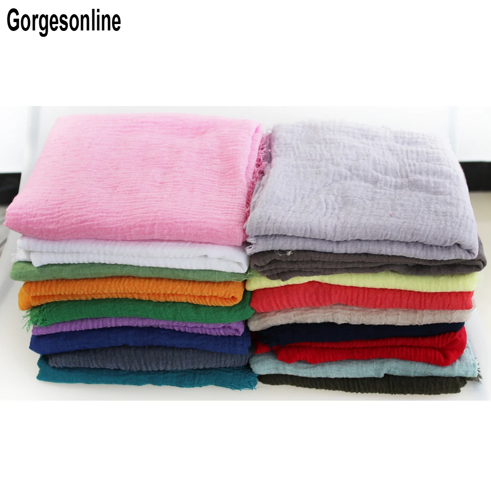Good quality factory directly selling hot sale 100% Viscose crinkle hijab scarf shawl stole for ladies
Good quality factory directly selling hot sale 100% Viscose crinkle hijab scarf shawl stole for ladies