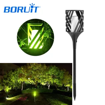 BORUIT Solar Powered LED Flickering Light Lawn Flame Lamp Fire Torch Outdoor Garden Lighting with Ground Stake IP65 Waterproof
BORUIT Solar Powered LED Flickering Light Lawn Flame Lamp Fire Torch Outdoor Garden Lighting with Ground Stake IP65 Waterproof