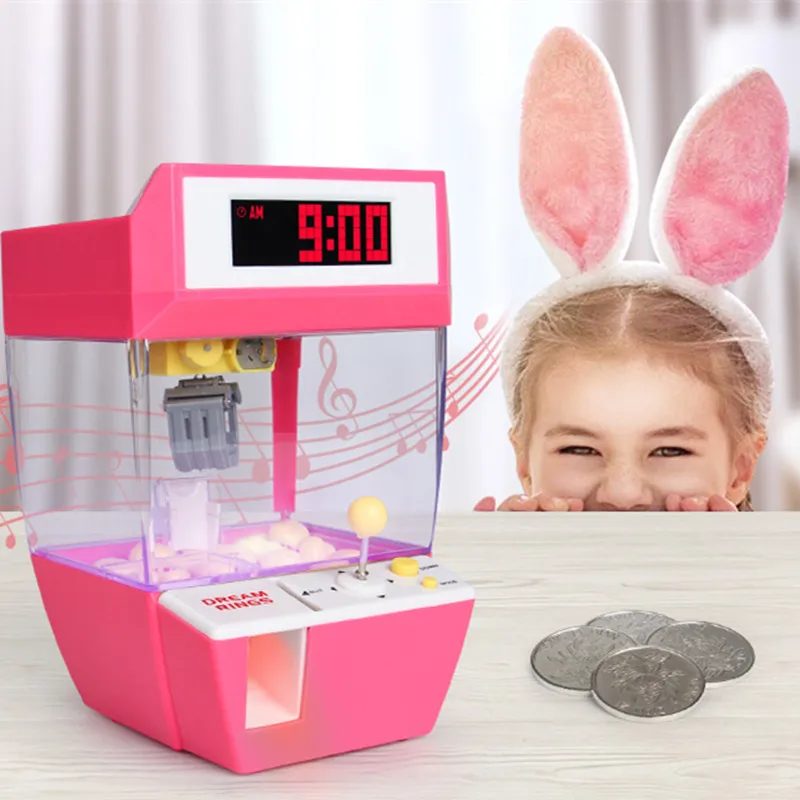Catcher Alarm Clock Electric Vending Machine Doll Grabber Game Machine Mini Candy Grabber Machine Candy Machine For Child toys
Catcher Alarm Clock Electric Vending Machine Doll Grabber Game Machine Mini Candy Grabber Machine Candy Machine For Child toys