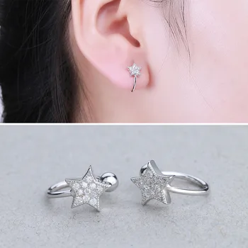 Selling S925 Pure Silver Inlay St2018 Stars Ear B2018s Clamp A Sells Fashionable Joker Silver Ornament Factory
Selling S925 Pure Silver Inlay St2018 Stars Ear B2018s Clamp A Sells Fashionable Joker Silver Ornament Factory