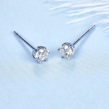 0.2 ct Natural Diamond earrings gold 18K Luxury Jewelry for women small diamond two color for choose
0.2 ct Natural Diamond earrings gold 18K Luxury Jewelry for women small diamond two color for choose