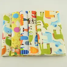 Telas De Algodon Para Patchwork couture matériaux 5 PCS/lot 20x50cm jaune coton tissu Ankara africain cire impression tissu Stoffen(China)