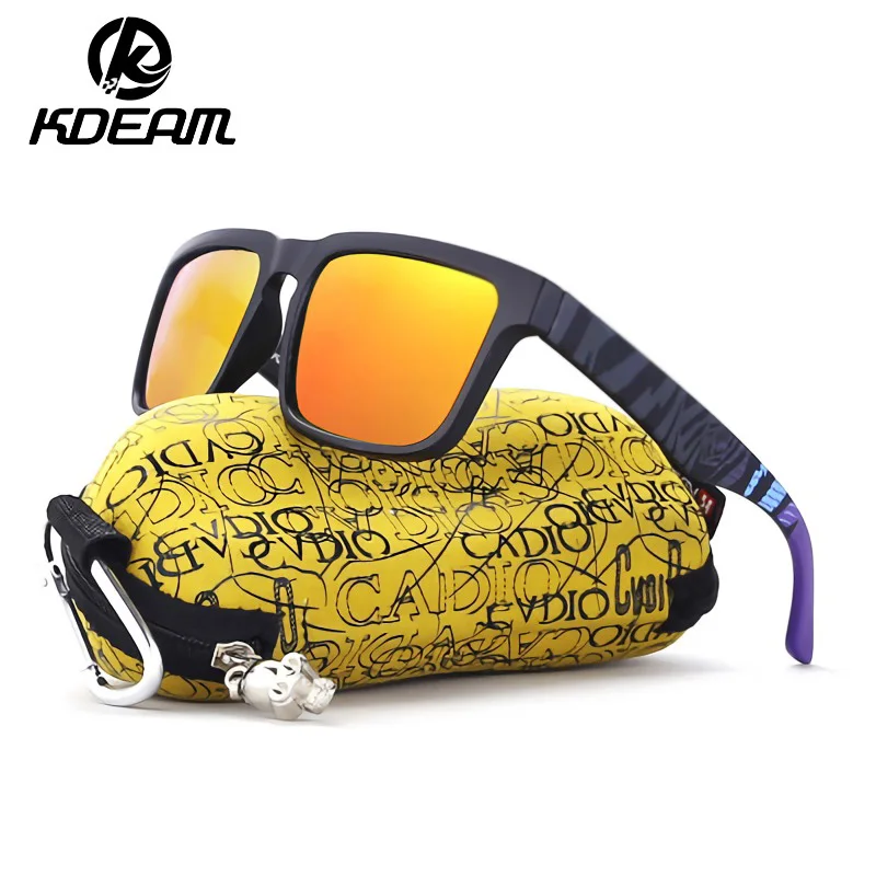 KDEAM Fashion Sport Sunglasses Men Brand Square Sun Glasses Women Travel sports UV400 Goggles For Men Shades NO Polarized R8669
KDEAM Fashion Sport Sunglasses Men Brand Square Sun Glasses Women Travel sports UV400 Goggles For Men Shades NO Polarized R8669