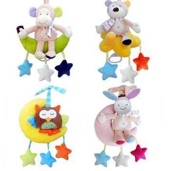 Baby Kids Fun Cartoon Animals Cloth Pull Bell Music Clockwork Pull Bell Newborn Bed Hanging Rattle Toys
Baby Kids Fun Cartoon Animals Cloth Pull Bell Music Clockwork Pull Bell Newborn Bed Hanging Rattle Toys