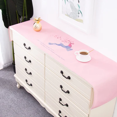 Flying Deer Waterproof Dust proof Table Flag Modern Simple Style Rectangular Shoe Cabinet Cover Decorative table runner
Flying Deer Waterproof Dust proof Table Flag Modern Simple Style Rectangular Shoe Cabinet Cover Decorative table runner