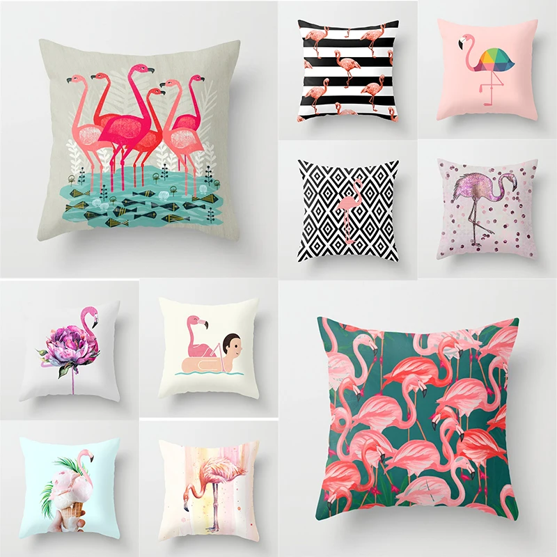 Crane Printed Pink Animals Cushion Cover Polyester Sofa Decorative Unicorn Pillow Couch Flamingo Cushion Covers Farmhouse Decor
Crane Printed Pink Animals Cushion Cover Polyester Sofa Decorative Unicorn Pillow Couch Flamingo Cushion Covers Farmhouse Decor