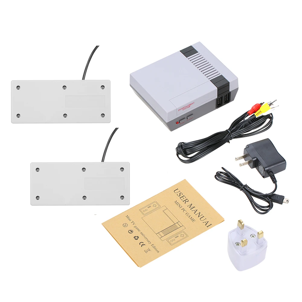 Retro Video Game Console Mini TV Handheld Family Recreation Built-in 620 Classic Different Games Dual Gamepad Gaming Player
Retro Video Game Console Mini TV Handheld Family Recreation Built-in 620 Classic Different Games Dual Gamepad Gaming Player