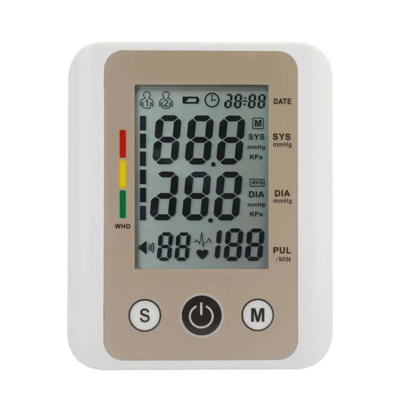Electronic Sphygmomanometer English Voice Blood Pressure Instrument Intelligent Export Arm Type Blood Pressure Monitor
Electronic Sphygmomanometer English Voice Blood Pressure Instrument Intelligent Export Arm Type Blood Pressure Monitor
