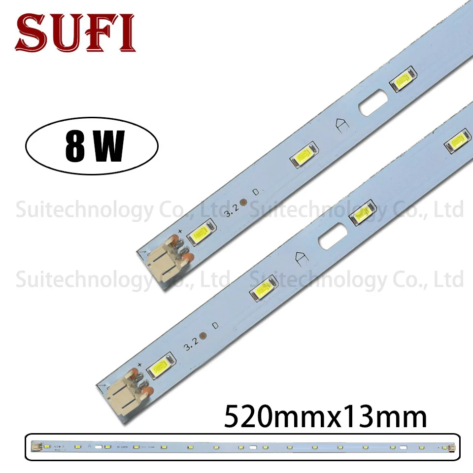 10pcs Super Brightness 8W 16W 24W 32W LED Bar Light Strip SMD5730 pcb Light Source 16 led Aluminum Led Strip light For Cabinet
10pcs Super Brightness 8W 16W 24W 32W LED Bar Light Strip SMD5730 pcb Light Source 16 led Aluminum Led Strip light For Cabinet