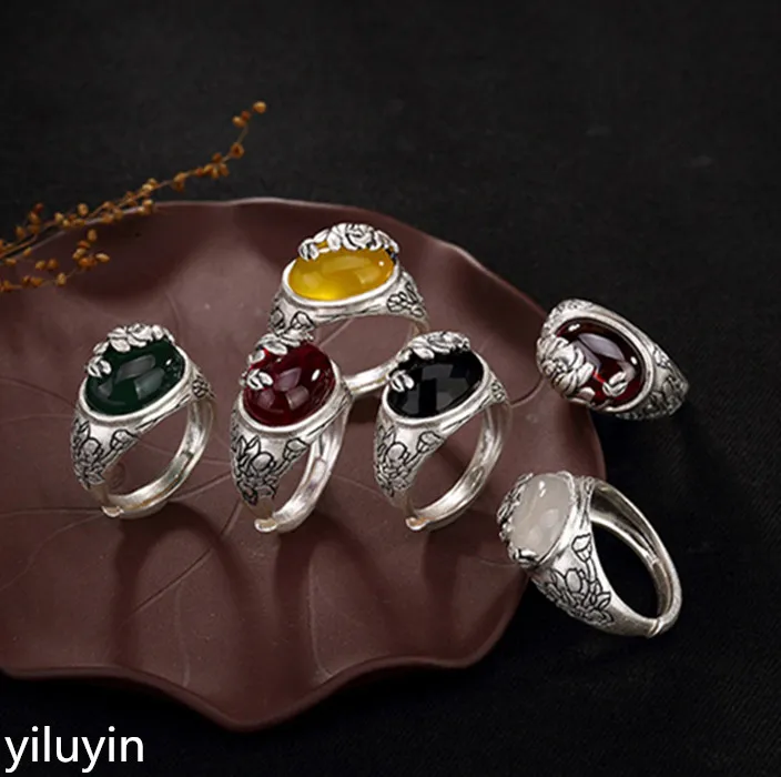 KJJEAXCMY Boutique jewelry S990 pure silver, antique, matte lotus mosaic, lady's high-end Joker ring
KJJEAXCMY Boutique jewelry S990 pure silver, antique, matte lotus mosaic, lady's high-end Joker ring