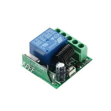 DC12V 1 Channel Relay Module Wireless Remote Control Switch Smart Home Controller Receiver for EV1527 Code Universal 433MHz RF
DC12V 1 Channel Relay Module Wireless Remote Control Switch Smart Home Controller Receiver for EV1527 Code Universal 433MHz RF