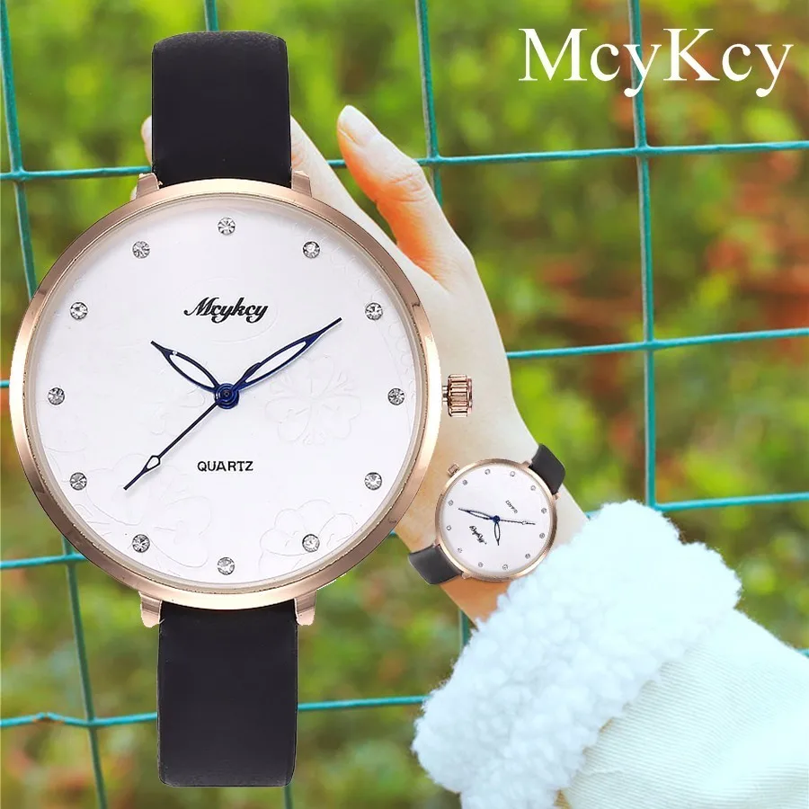 McyKcy Brand Women Dress Watch Luxury Fashion Casual Leather Simple Dial Quartz Wristwatches Gift Clock Relogio Feminino
McyKcy Brand Women Dress Watch Luxury Fashion Casual Leather Simple Dial Quartz Wristwatches Gift Clock Relogio Feminino