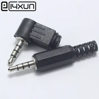 EClyxun 1pcs/lot 3.5mm 4 pole Audio Video TRRS Male plug 3.5 Headphone Connector Welding Type Right Straight/Angle Plugs
EClyxun 1pcs/lot 3.5mm 4 pole Audio Video TRRS Male plug 3.5 Headphone Connector Welding Type Right Straight/Angle Plugs