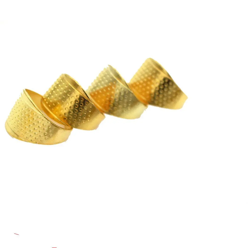 4pcs Quality 16mm Finger Thimbles Metal Shield Sewing Grip Protector Pin Needle Shield
4pcs Quality 16mm Finger Thimbles Metal Shield Sewing Grip Protector Pin Needle Shield