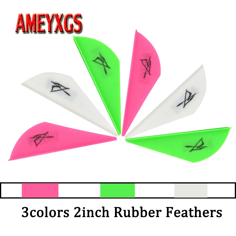 50pcs Archery 2inch Rubber Feather Arrow Feathers Drop-shape Fletches For Outdoor Bow And Arrows Hunting Shooting Accessories
50pcs Archery 2inch Rubber Feather Arrow Feathers Drop-shape Fletches For Outdoor Bow And Arrows Hunting Shooting Accessories