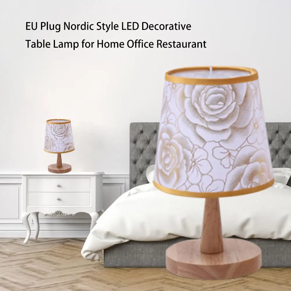 Nordic Led Table Light Vintage Bedroom Bedside Table Lamp Reading Desk Lamp Living Room Restaurant Lighting EU Plug
Nordic Led Table Light Vintage Bedroom Bedside Table Lamp Reading Desk Lamp Living Room Restaurant Lighting EU Plug