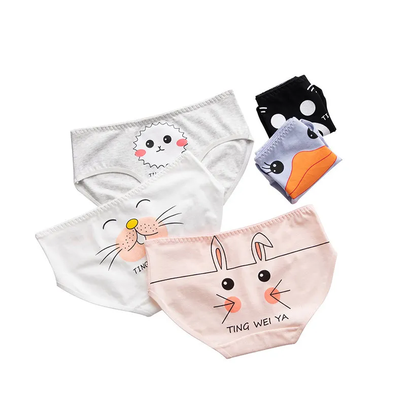 Jhyzmy cute cartoon print panties Ms. mid-rise 100% cotton jacket hip breathable briefs
Jhyzmy cute cartoon print panties Ms. mid-rise 100% cotton jacket hip breathable briefs